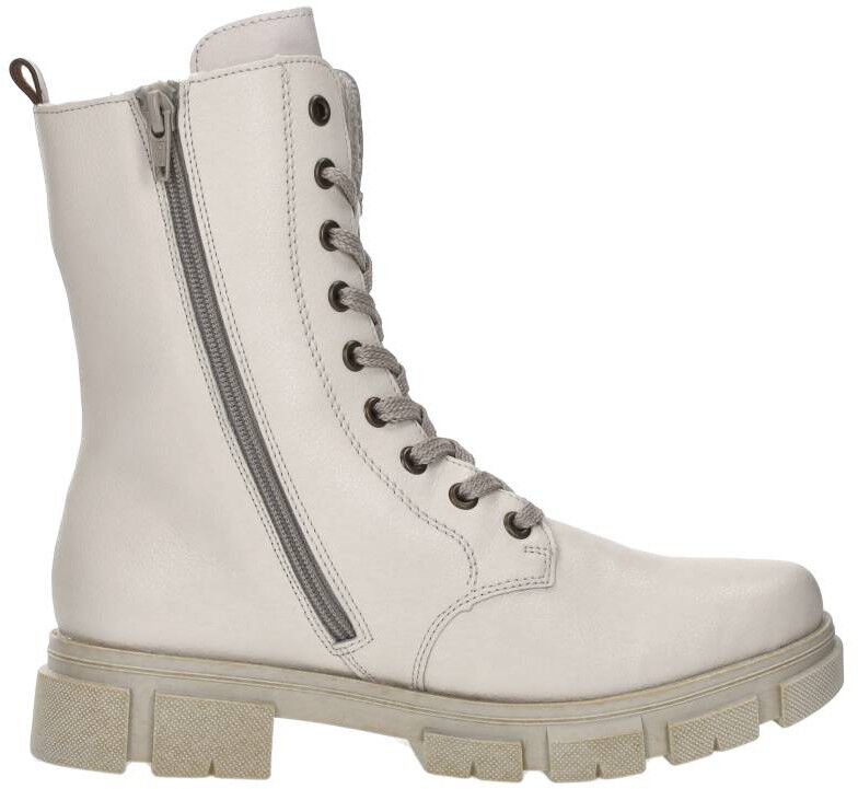 Rieker Veterschoenen Hoog gebroken wit