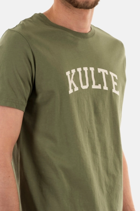 tee shirt kulte corpo athletic kaki