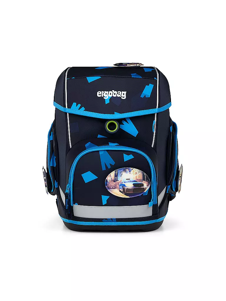 ERGOBAG Schultasche Set 5tlg CUBO VerfolgBärjagd  schwarz