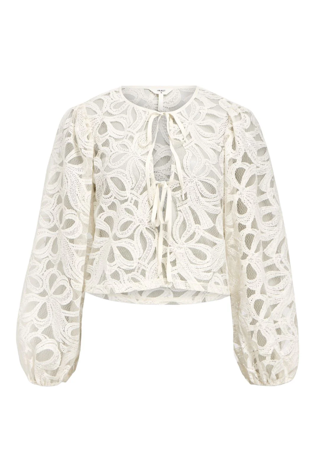 Object Objrose L/S Re Top Aw Fair 24 4757666 white sand