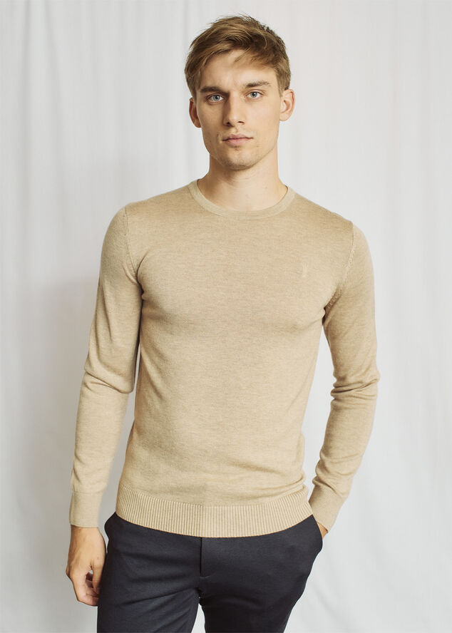 Bruun & Stengade BS Jupiter Regular Fit Knitwear Sand