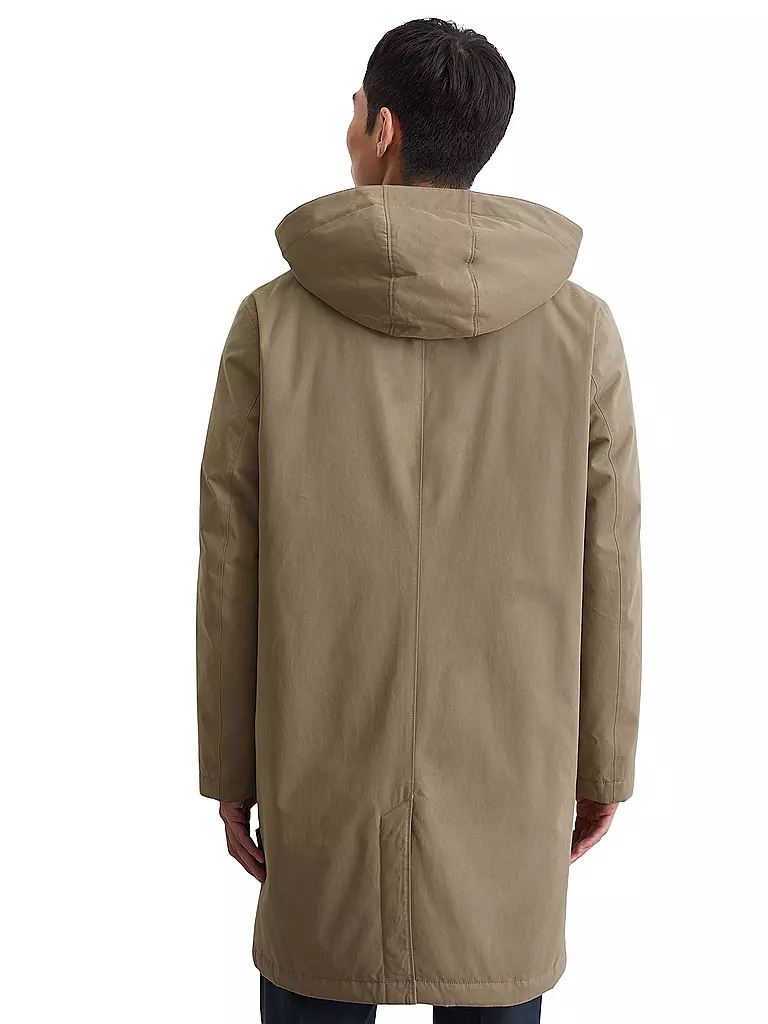 MARC O'POLO Trenchcoat braun