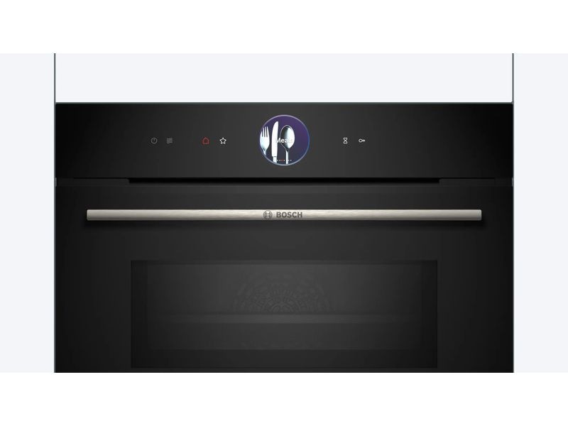 Bosch Einbaubackofen mit Mikrowelle CMG7761B1 Schwarz Mikrowelle