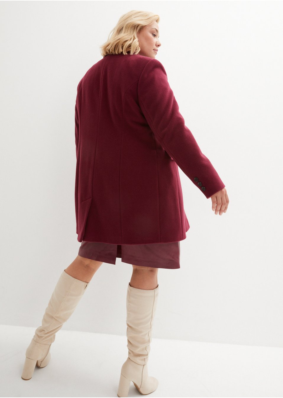Manteau en laine italienne