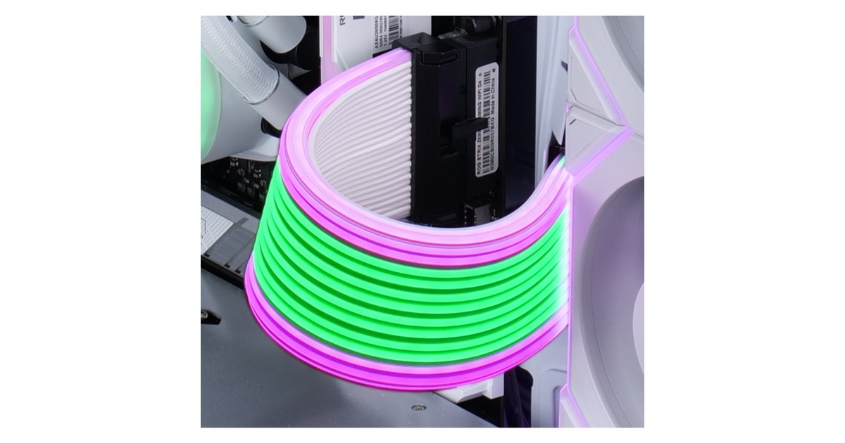 Lian LiStrimer Wireless PW24-1W - 24-pin RGB verlengkabel  (0,26 meter, RGB leds)