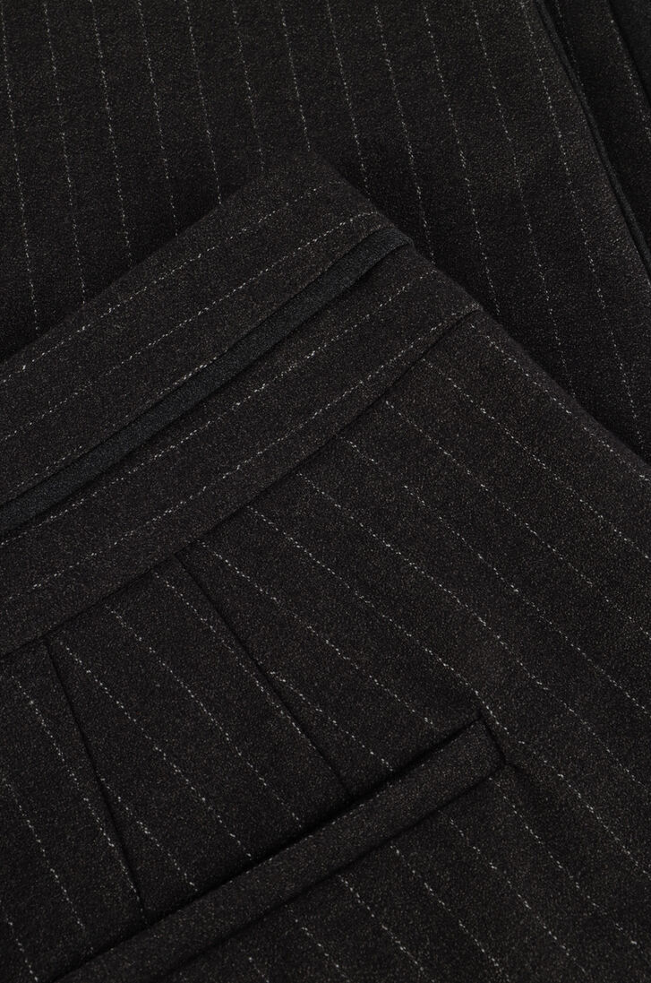 zwarte aaiko pantalon parene pinstripe vis 548