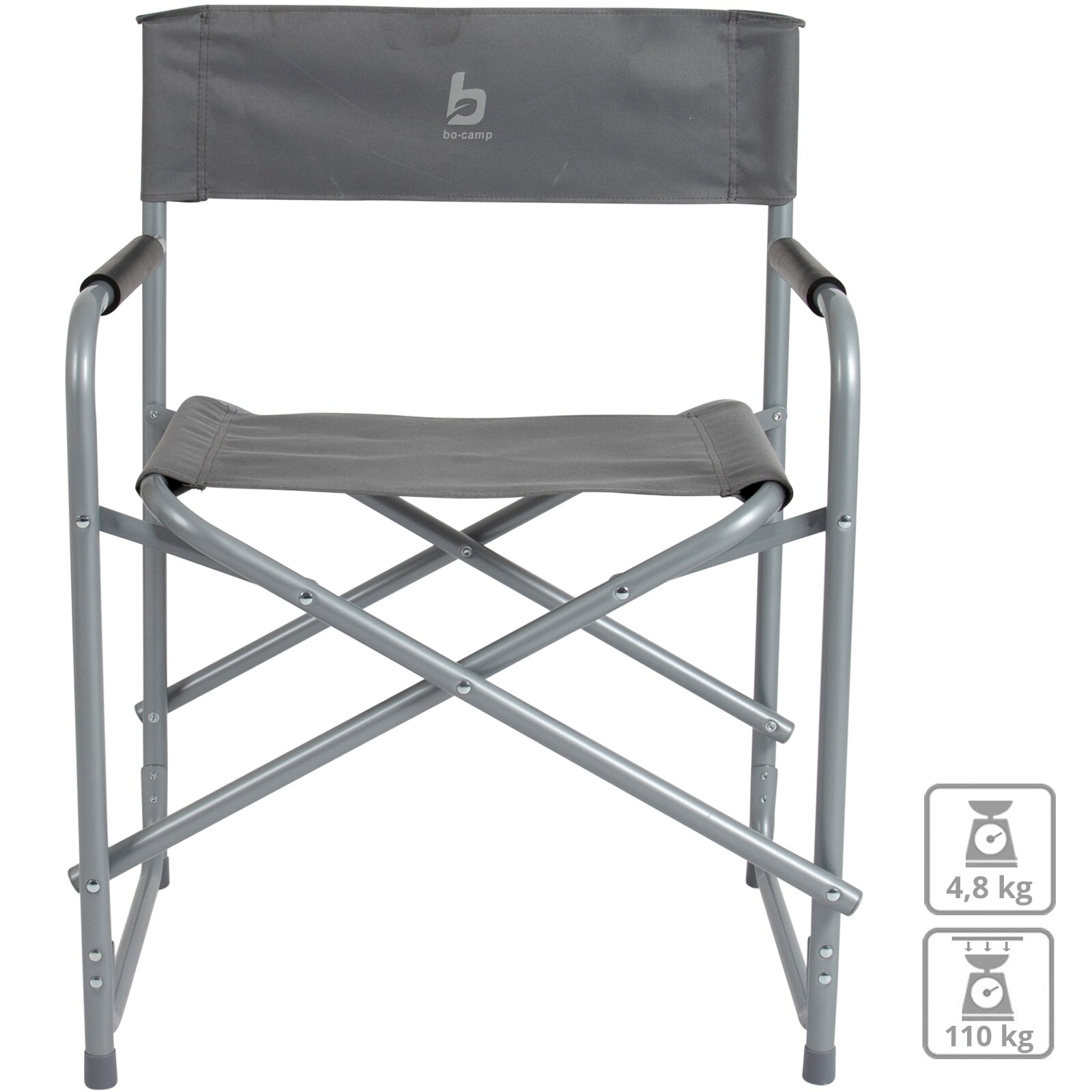 BO-CAMP Regiestuhl Camping Garten Strand Stuhl Sessel Klappstuhl 100 kg