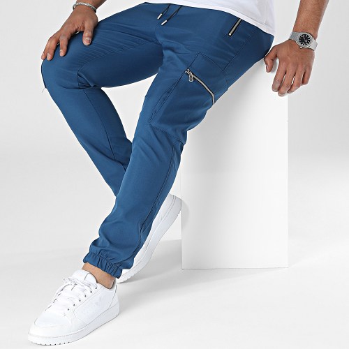 Pantalon Cargo Bleu Marine