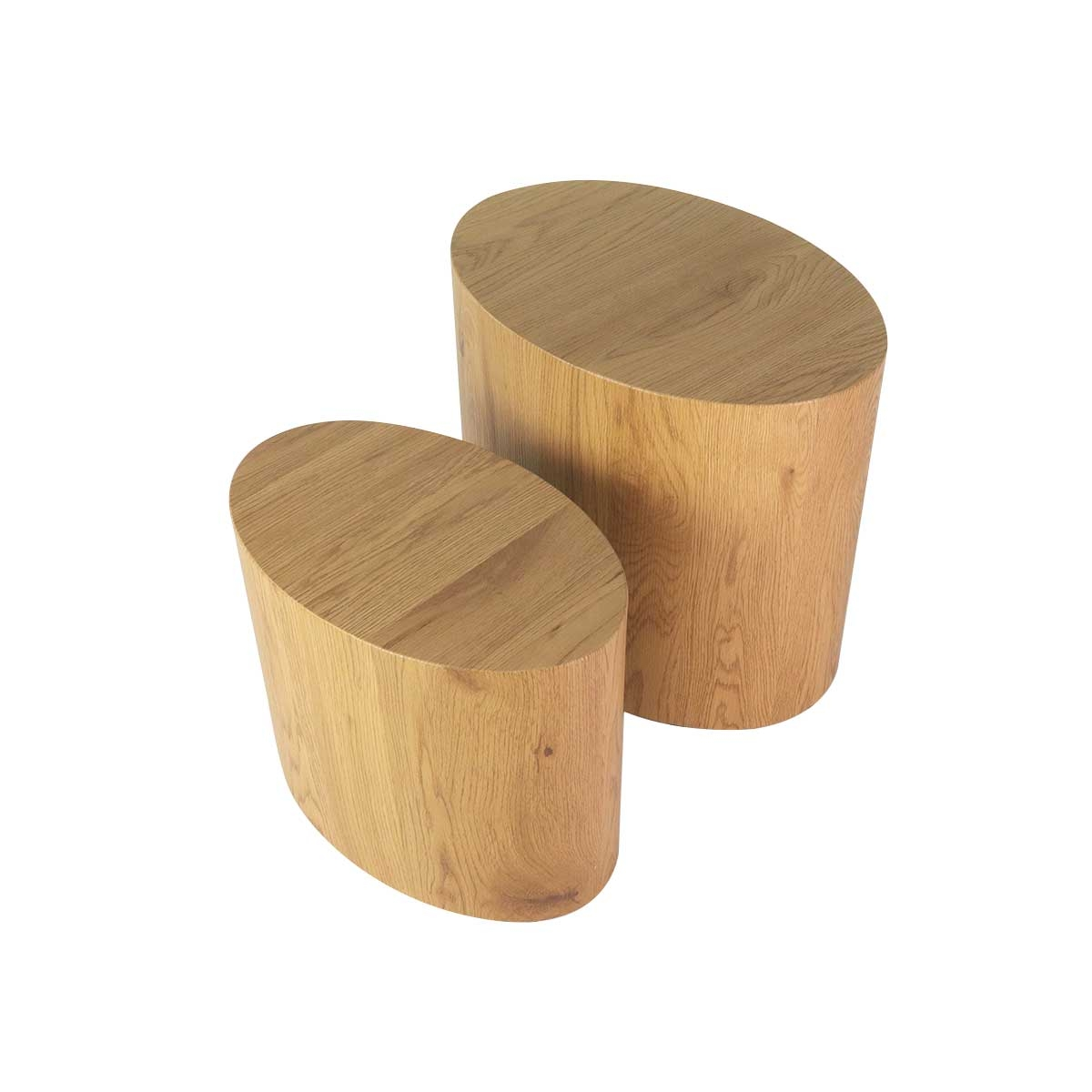 Salontafel Rosanne - set van 2 Naturel