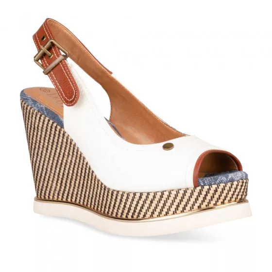 Sandales BLANC LADY GLAM