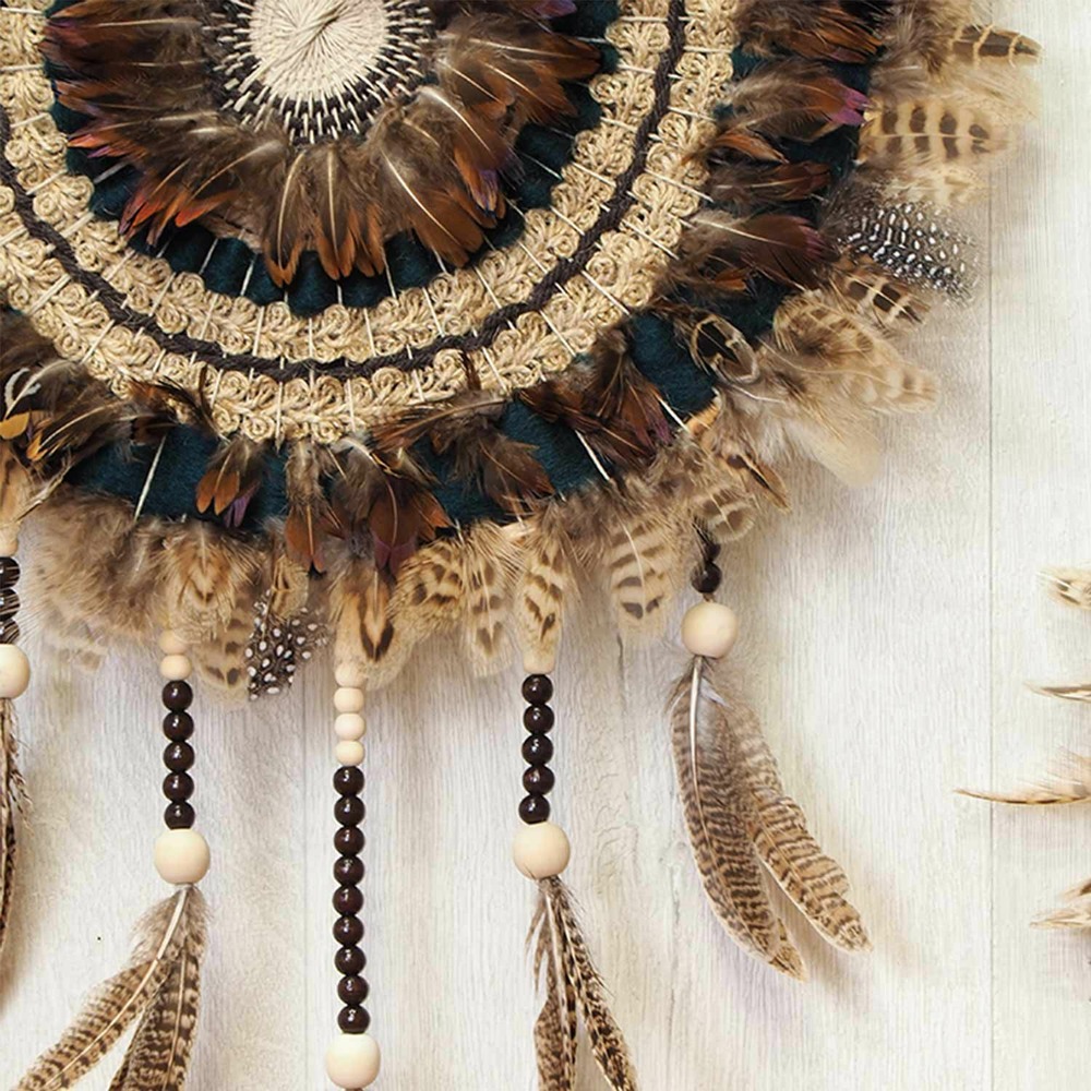 Plumes tigrées 3-6 cm - 3 g