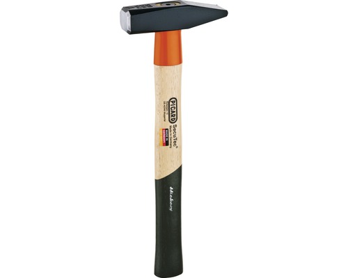 Picard slotenmakershamer, staal, 300 g, met hickory steel