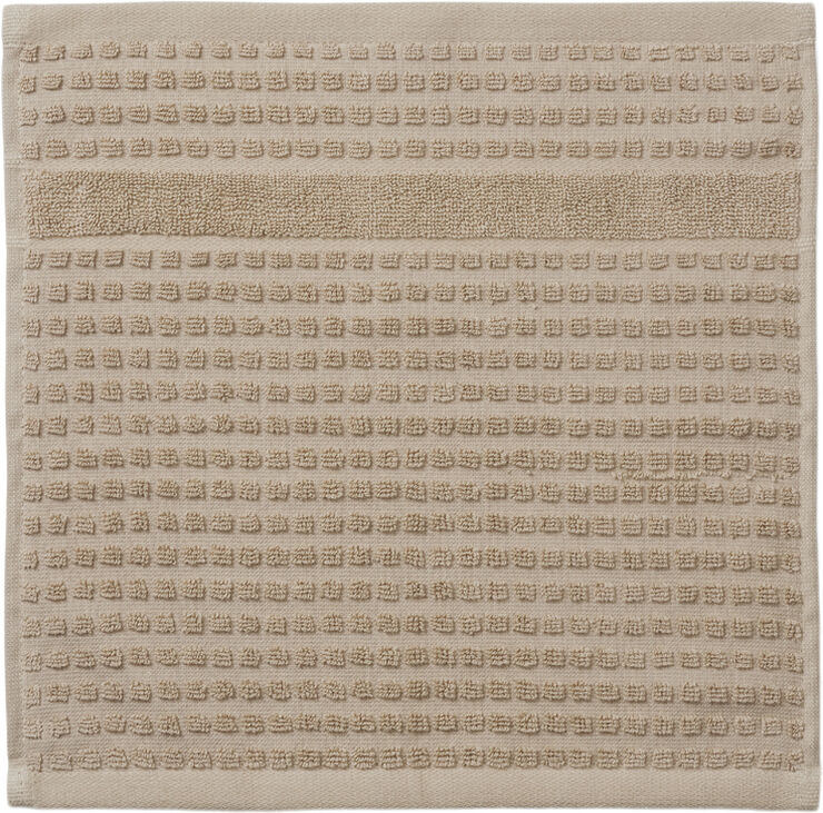 Juna Check Vaskeklud 30x30 cm sand Sand