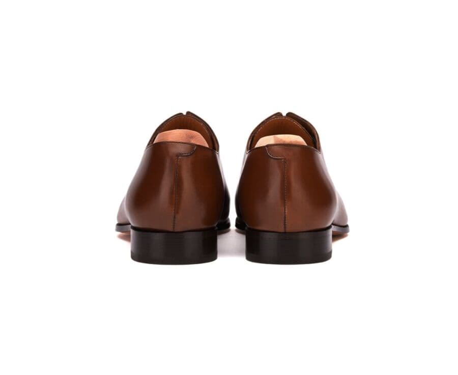 Richelieu homme Châtaigne semelle cuir - TIZZANO