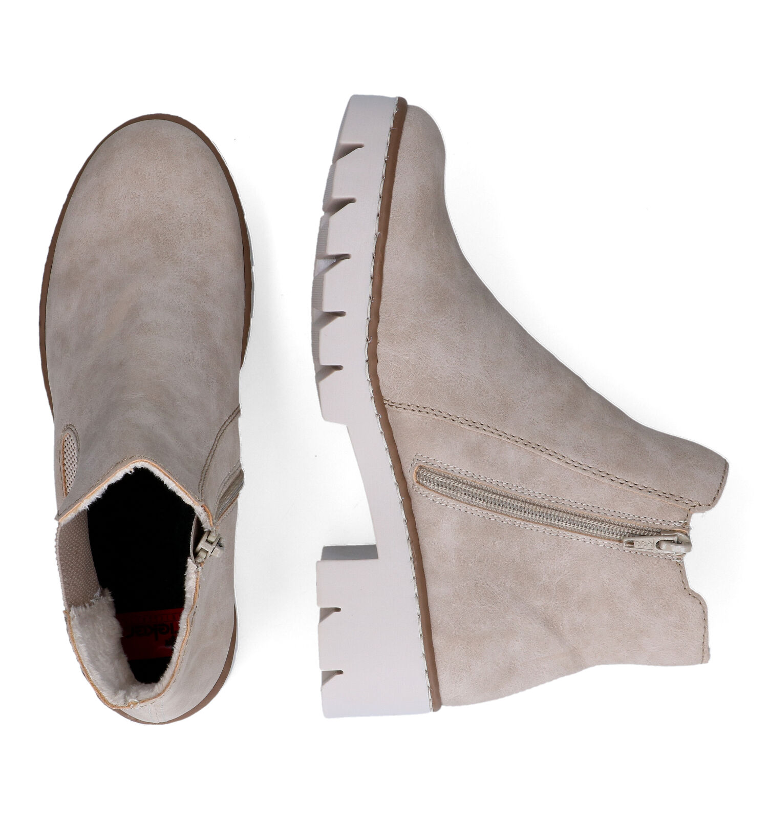 Chelsea boots beige