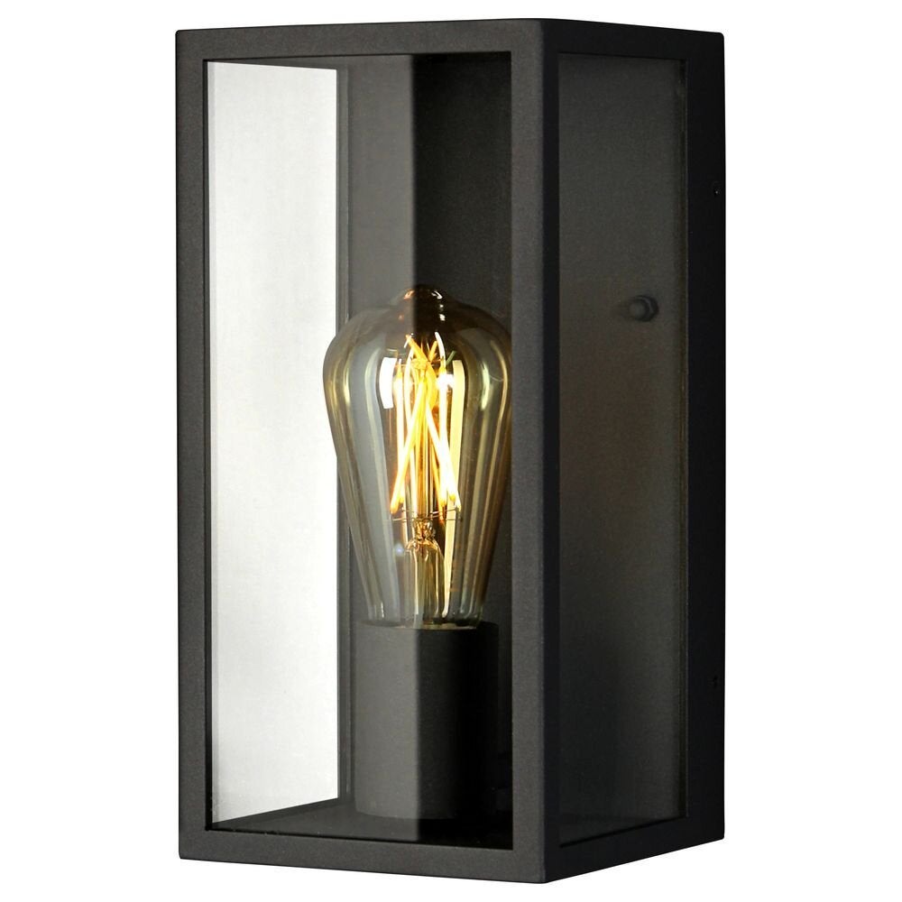 Wandlamp Mirage in antraciet E27 IP44