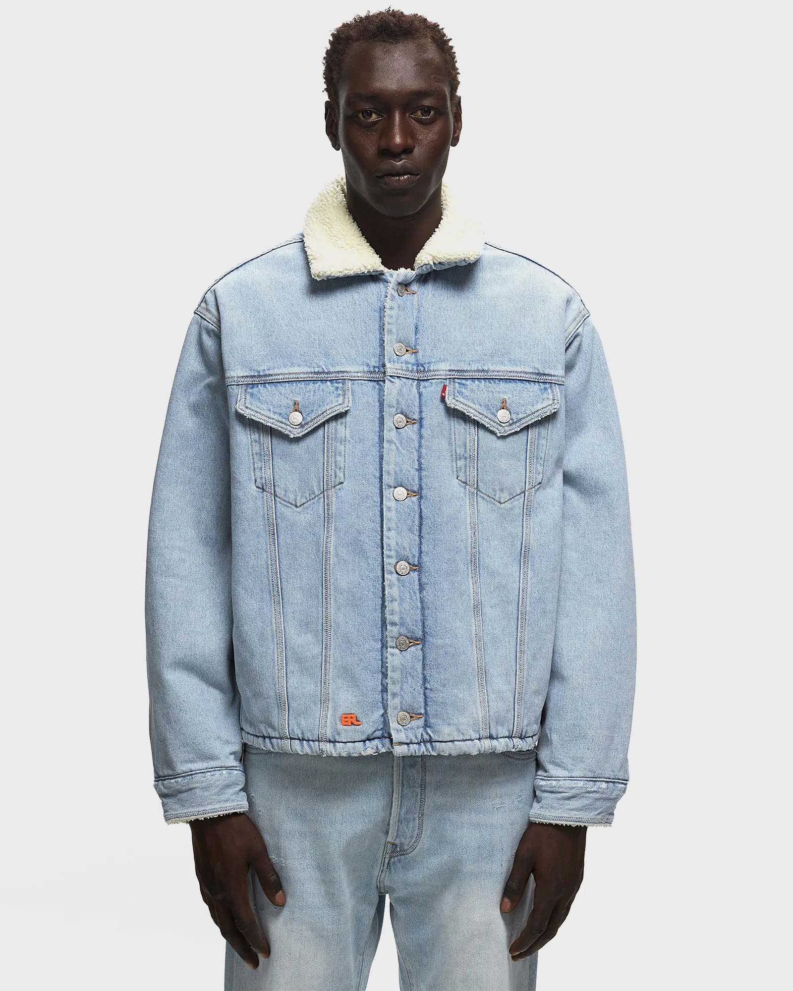 ERL ERL x LEVIS SHERPA TRUCKER WOVEN