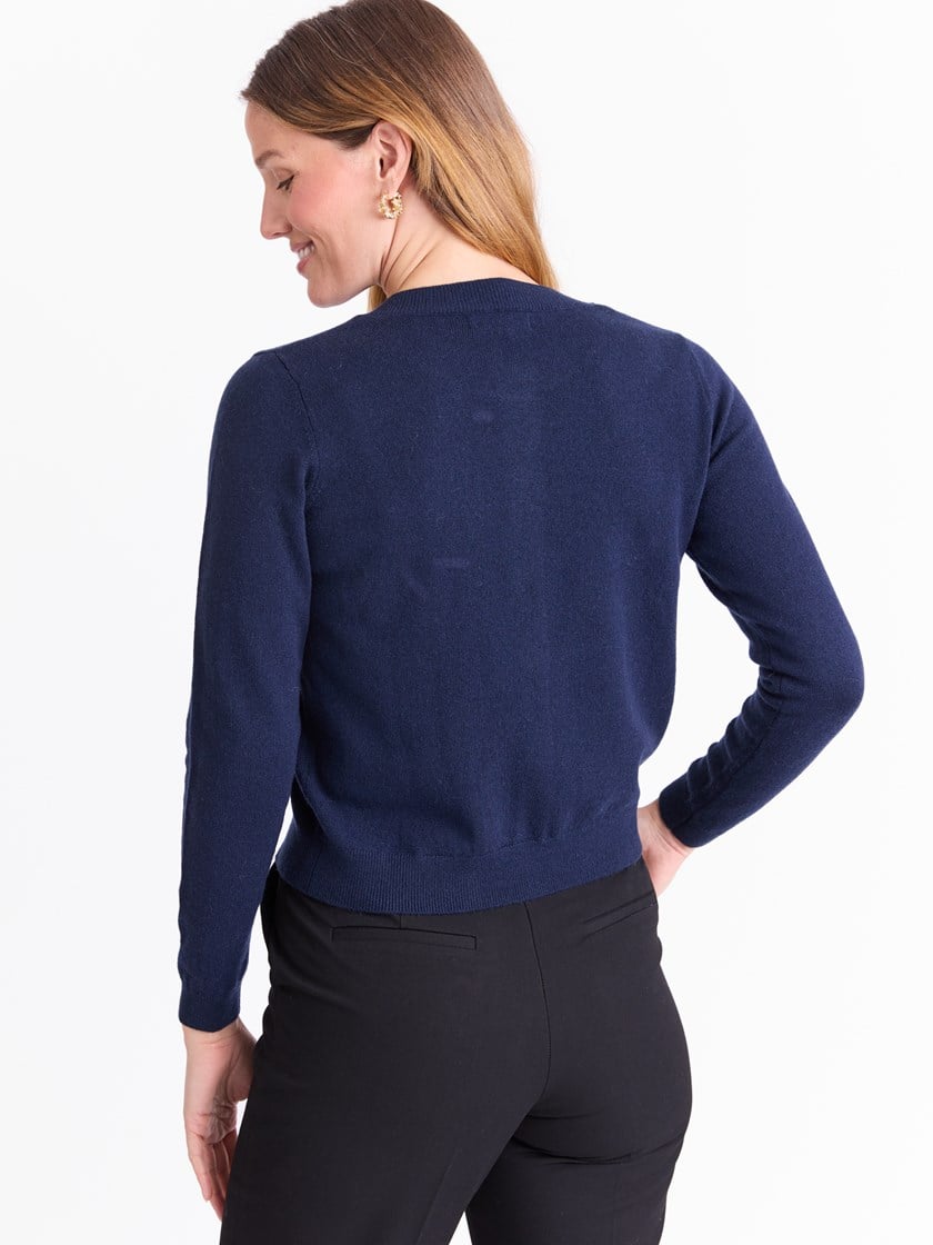 Vita merinocardigan Sky Captain