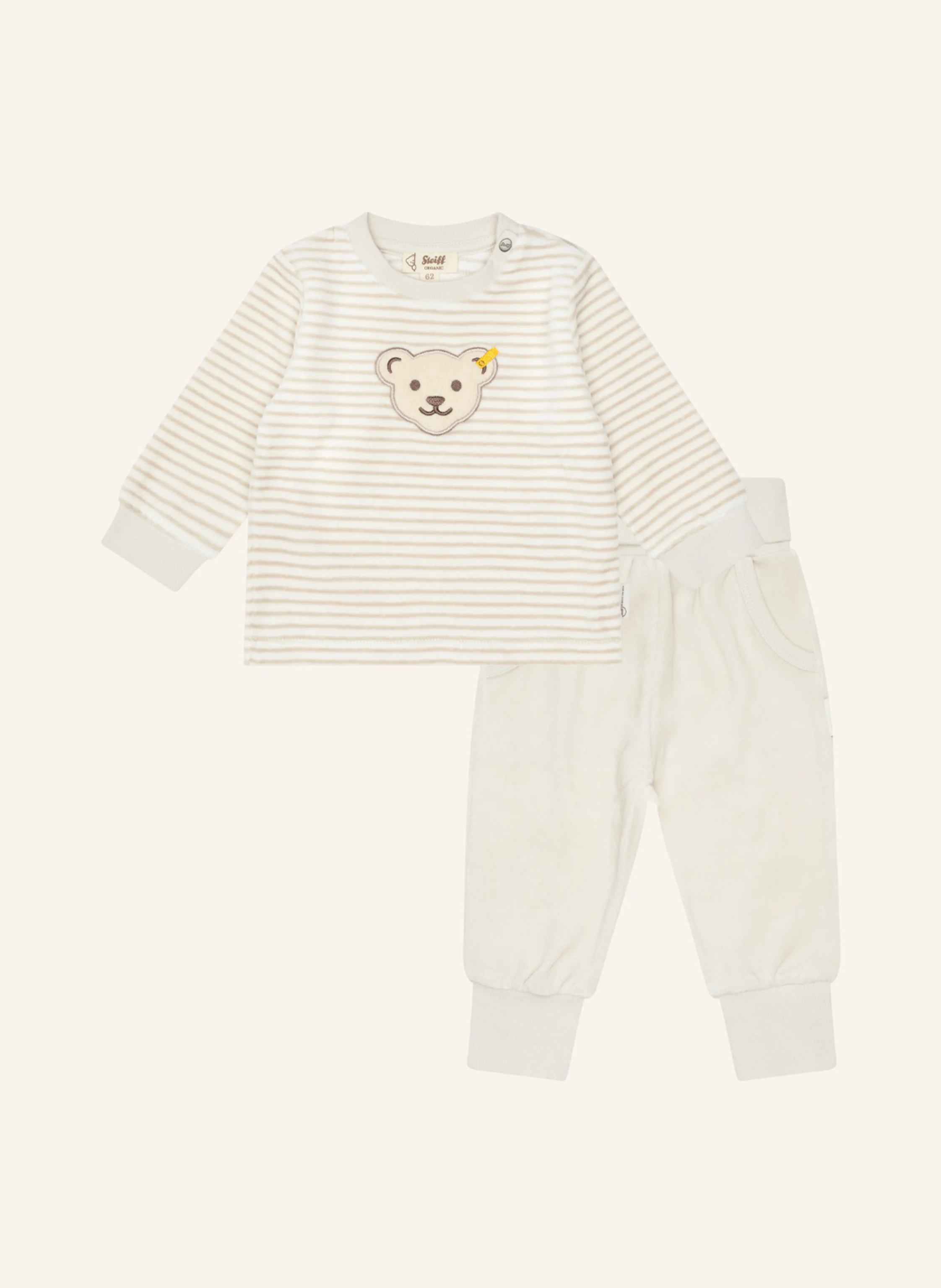 Steiff Set WELLNESS:Hose und Sweatshirt