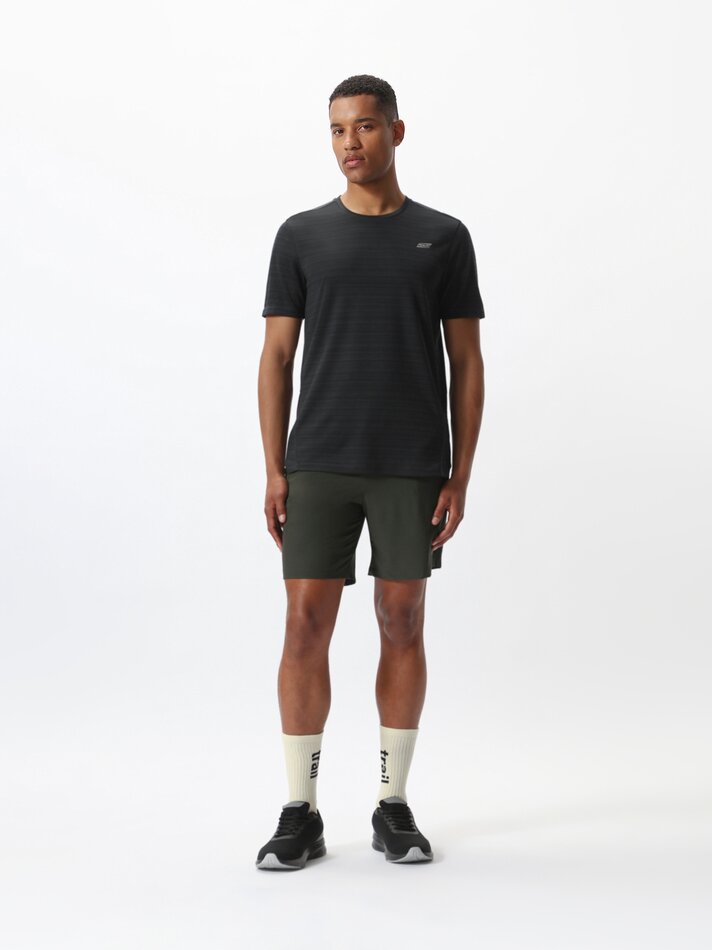 Bermuda esportiva elástica - Verde escuro