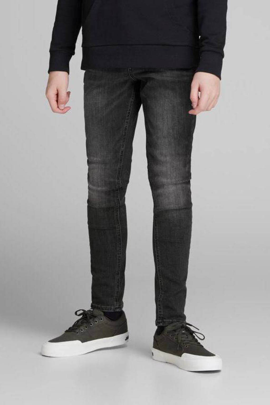 JACK & JONES skinny jeans JJILIAM JJORIGINAL black denim washed