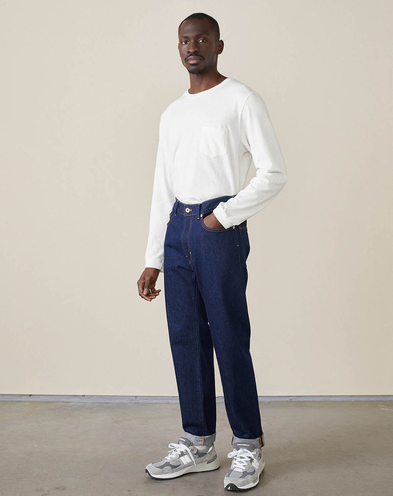Bellerose Jean slim Peeg bleu