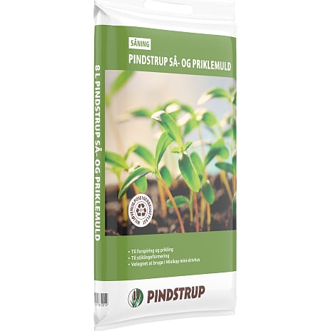 Pindstrup så- og priklemuld 8 liter