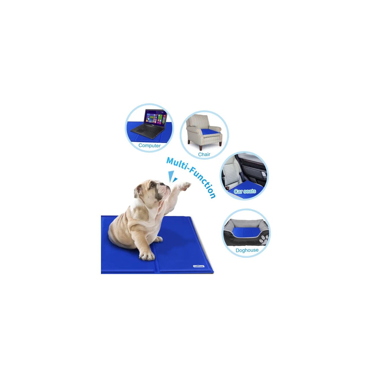 nobleza Kühlmatte für Hunde & Katzen
