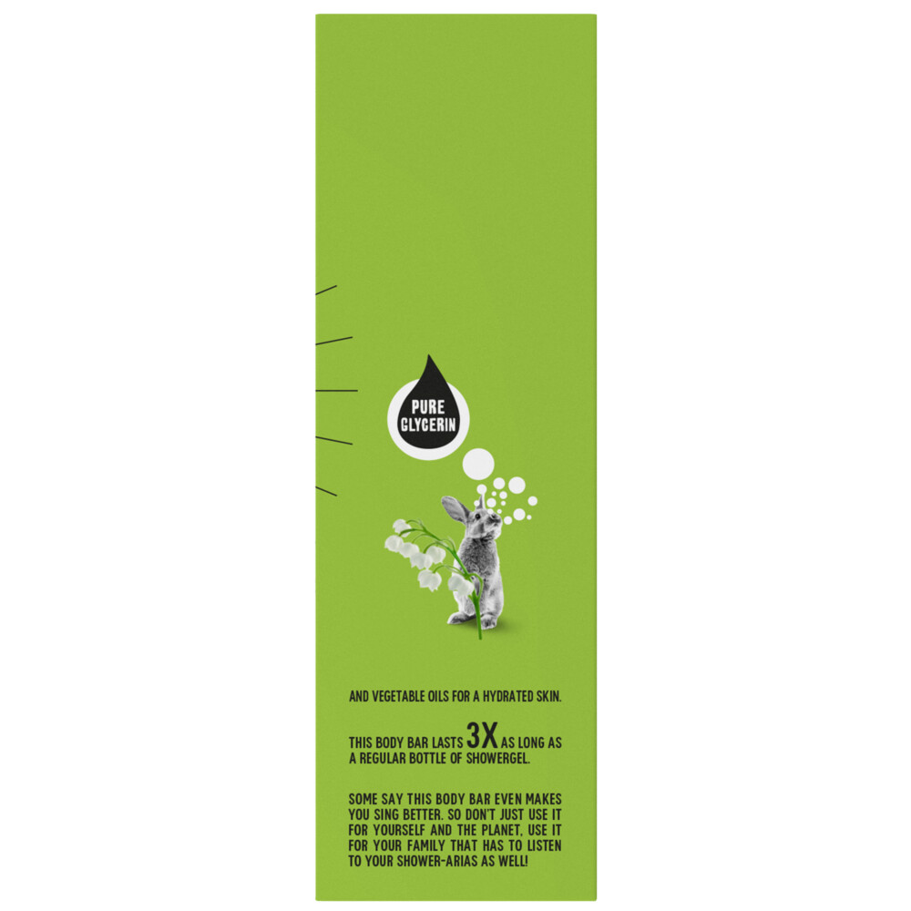 6x Marcel's Green Soap Showerbar Tonka & Muguet150 gr