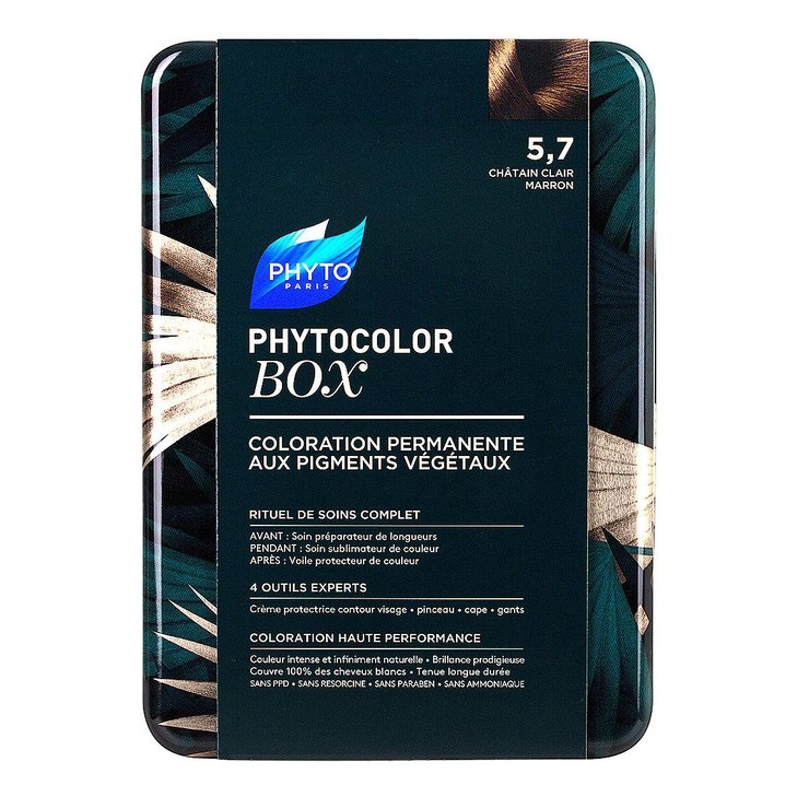 Phytocolor box 5,7 châtain clair marron