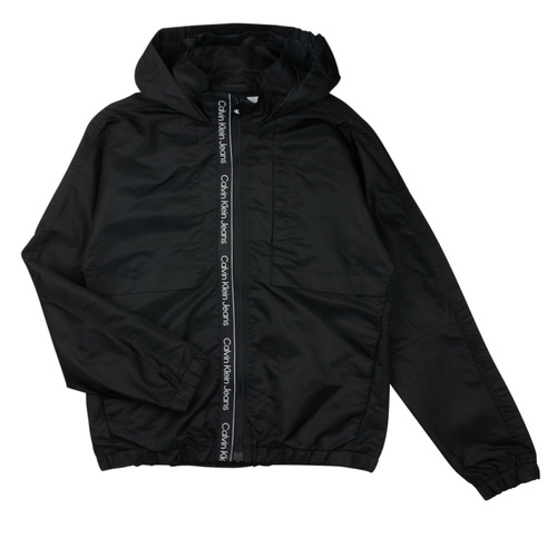 Calvin Klein Jeans - LOGO TAPE JACKET - Noir