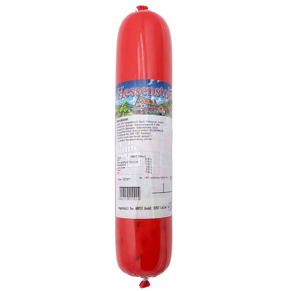 Hessenstolz Paprikalyoner 650g MHD:3.1.25
