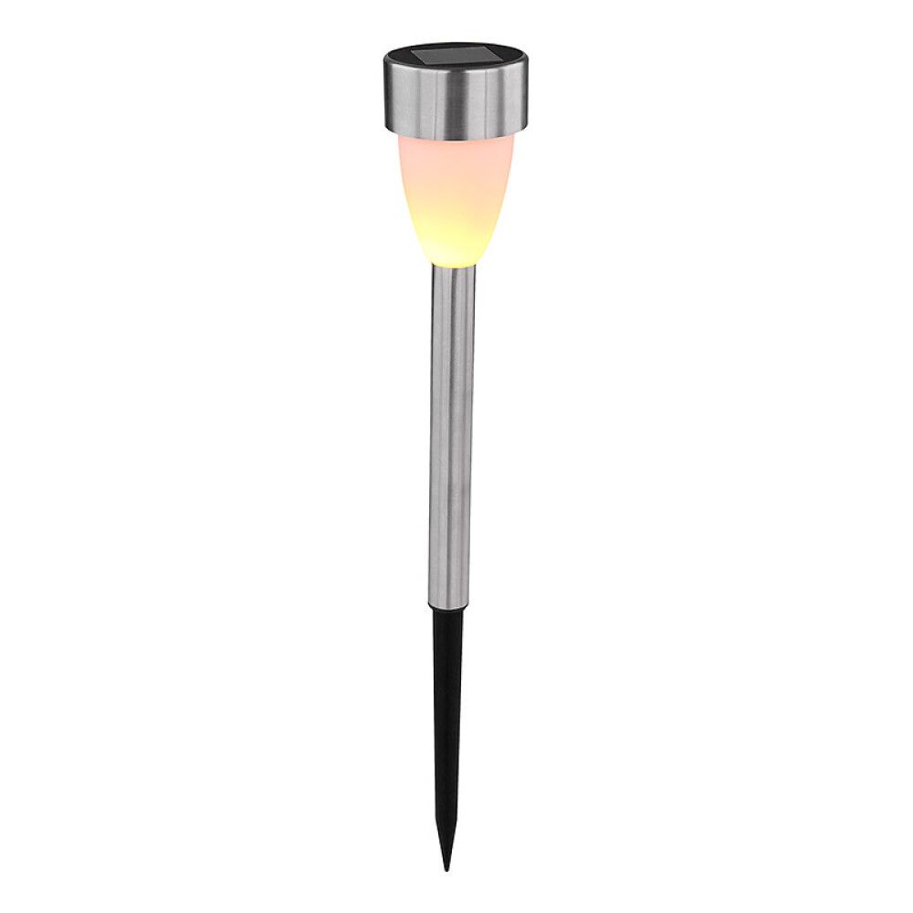 SOLCELLELAMPE GLOBO BAKKESPOT SØLV 3-PACK