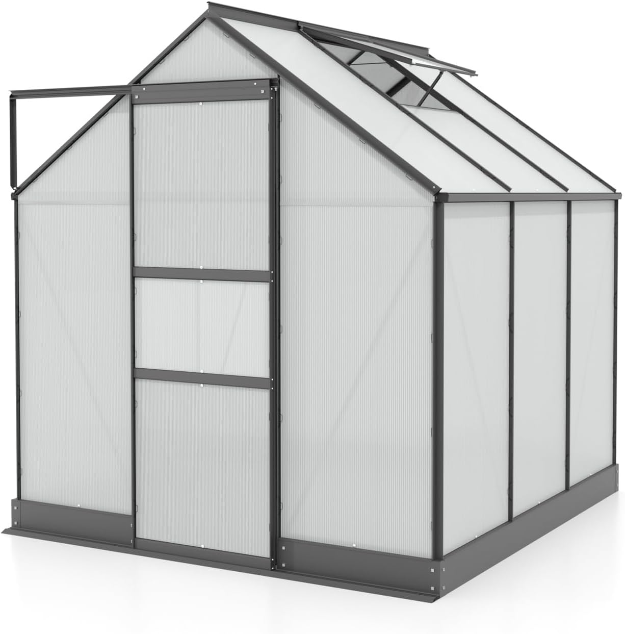 Vitavia Gewächshaus Apollo 3800, HKP 6mm, schwarz