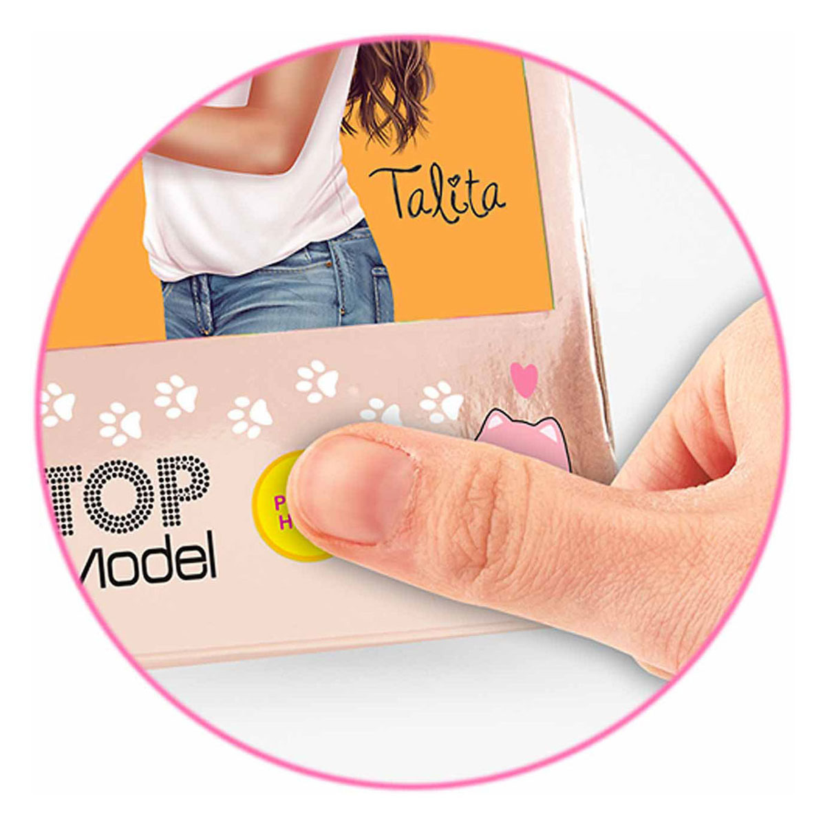 TOPModel Mini Kleurboek met Geluid
