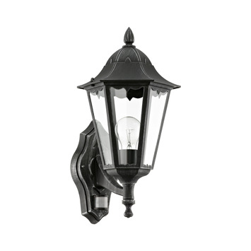 EGLO wandlamp Navedo zwart/zilver