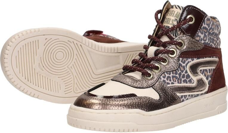 Develab Veterschoen hoog Veterschoen hoog Bordeaux