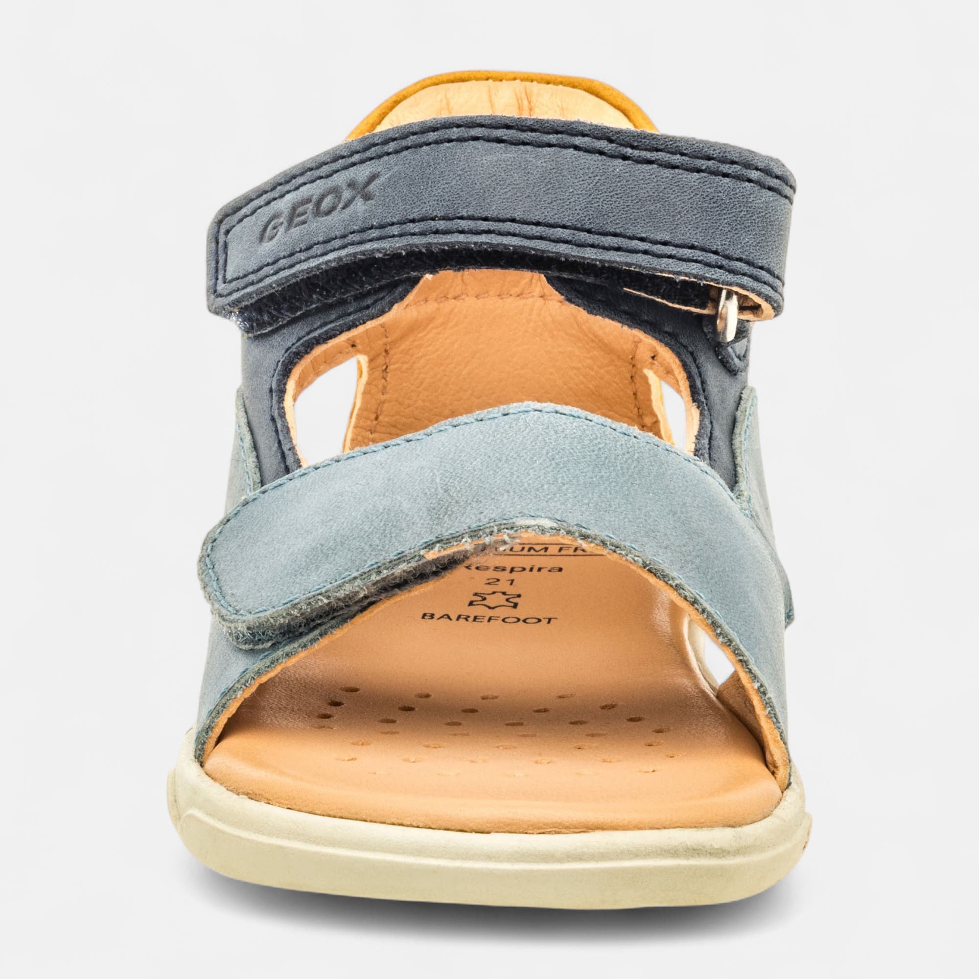 Sandales Garçon en cuir jeans