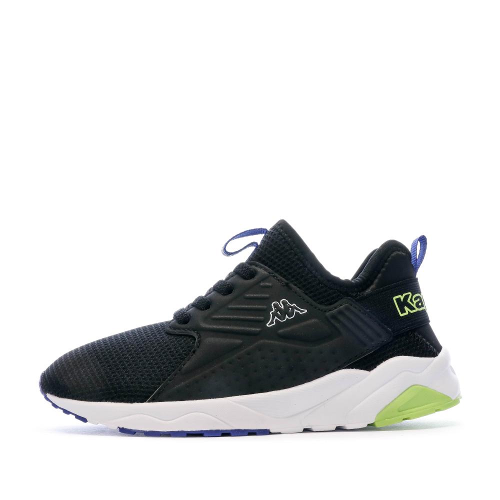 Kappa Baskets Noir/Vert/Bleu Garçon Kappa San Puerto