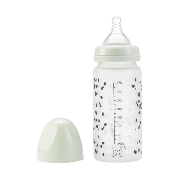Elodie Details Dalmatian Dots Babyfles – 0  Mnd – Glas