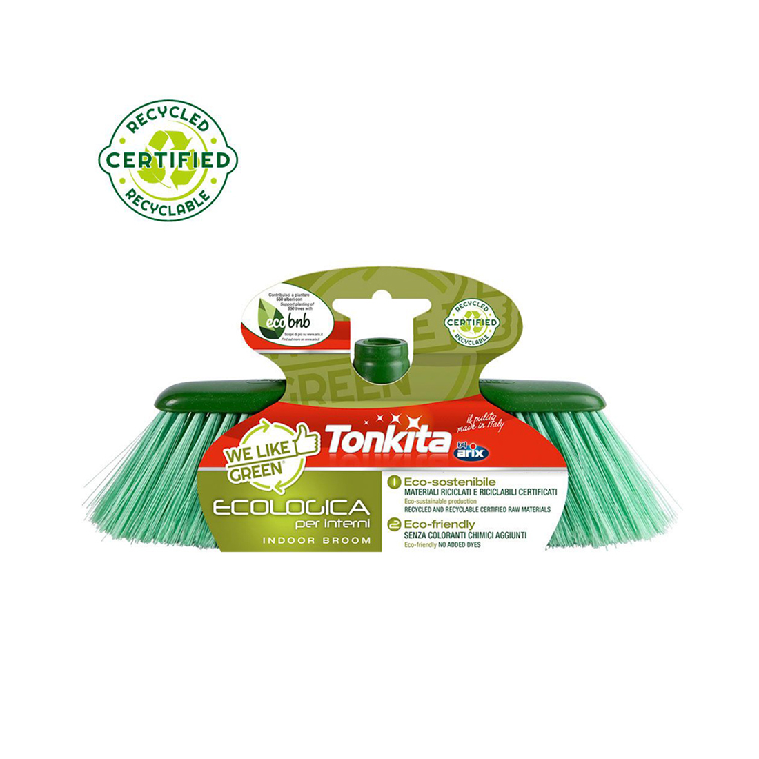 Tonkita Besenkopf Indoor We Like Green Ecologica