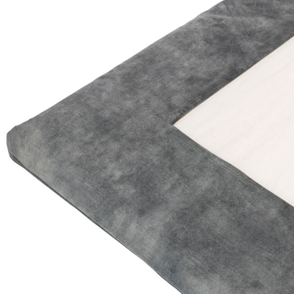 Kidsmill Velours Boxmatras Hoes Natural 80 x 100 cm
