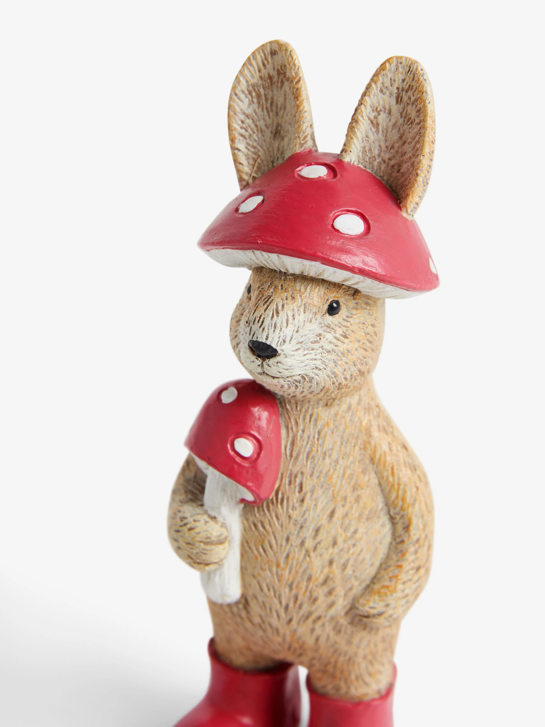 Autumn Rosie Rabbit Mushroom Ornament