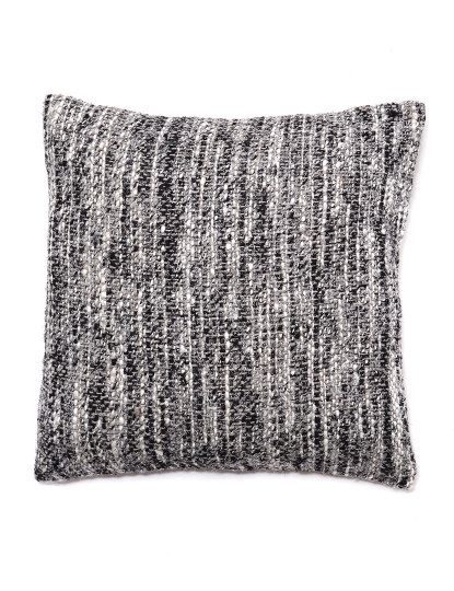 Woven Pillow Cover Black Sparrow