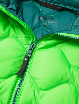 Reima Fossila Lettvektsjakke, Neon Green