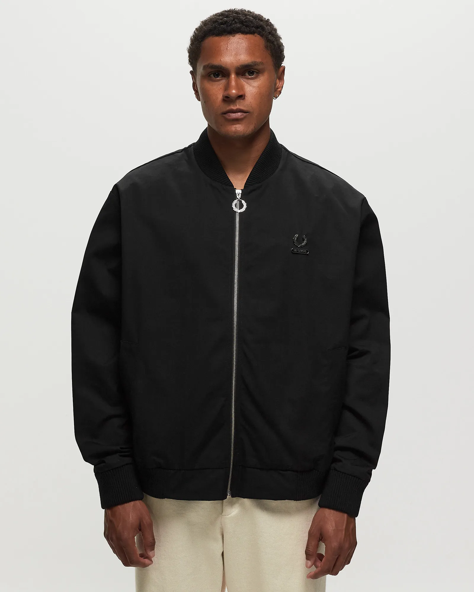 Jaqueta Bomber Fred Perry RS Estampada