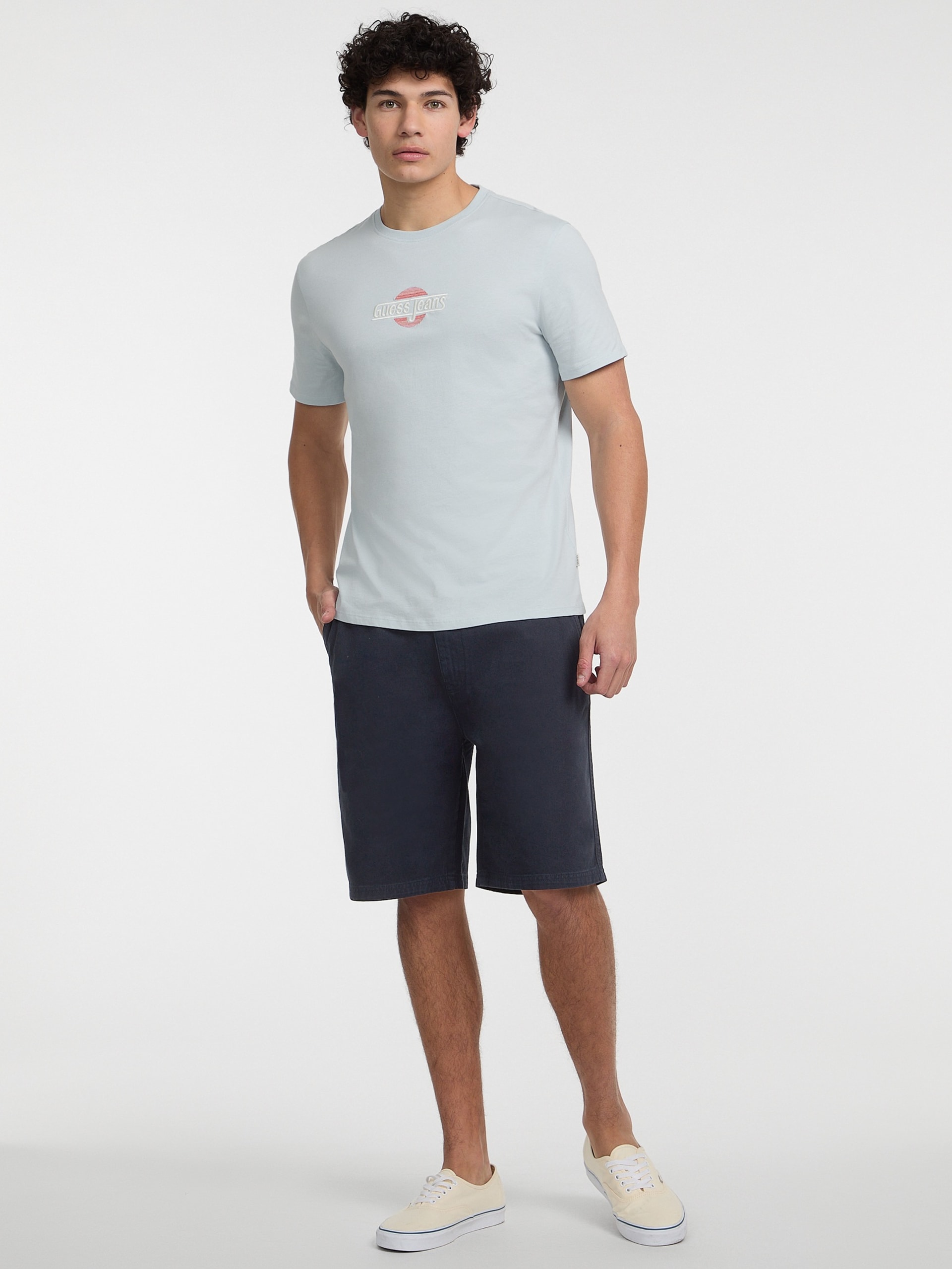 Camiseta de gola redonda Sunset