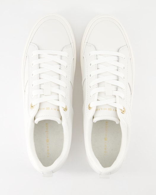 Tommy Hilfiger Essential Vulc Sneaker in Weiß