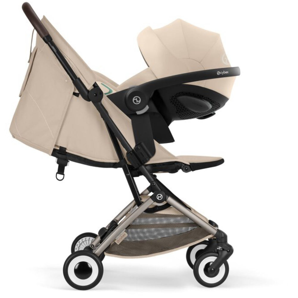 Køb Cybex Almond Beige Orfeo Taupe