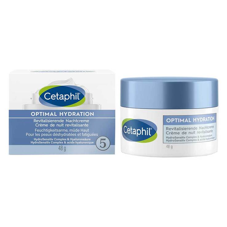 Cetaphil Optimal Hydration revitalisierende Nachtcreme, 48 g
